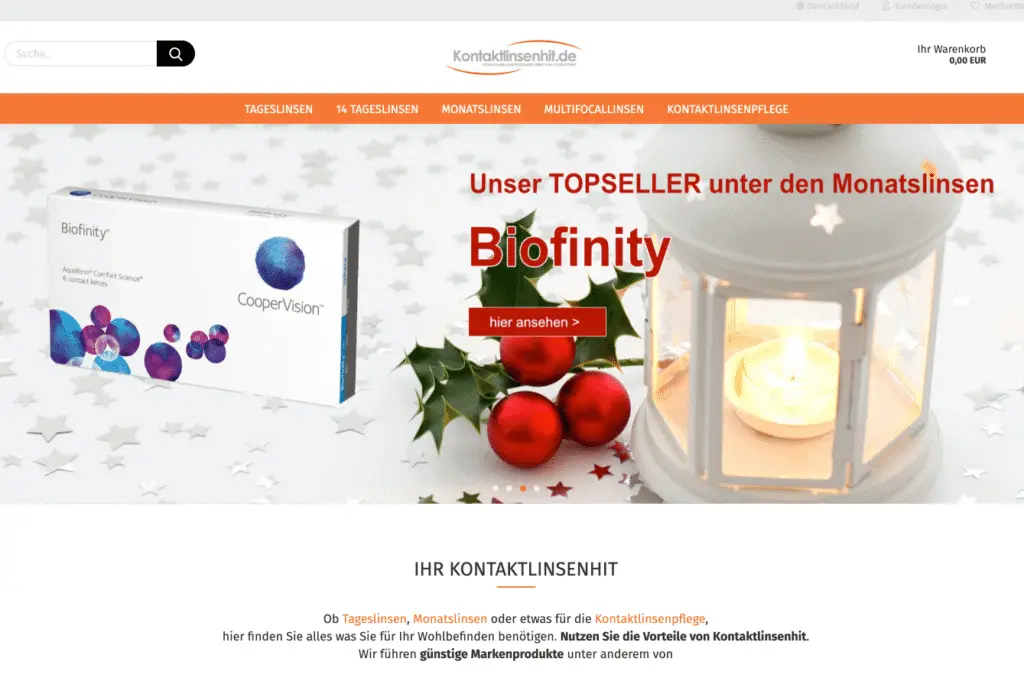 2. Kontaktlinsen online kaufen bei Hosting-Web-Design, große Auswahl, Top-Qualität, schnelle Lieferung.
